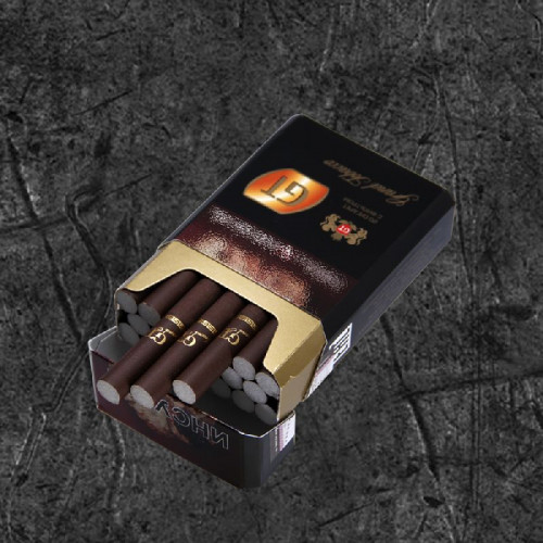 Сигареты ГТ Блек (GT Black 84mm 7.9/84)